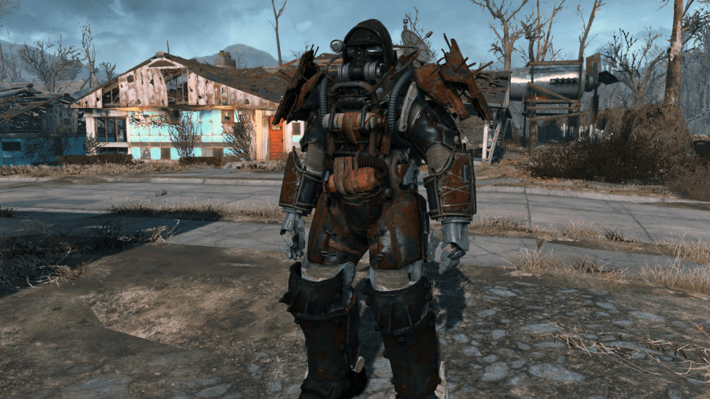 fallout 4 raider armor mods