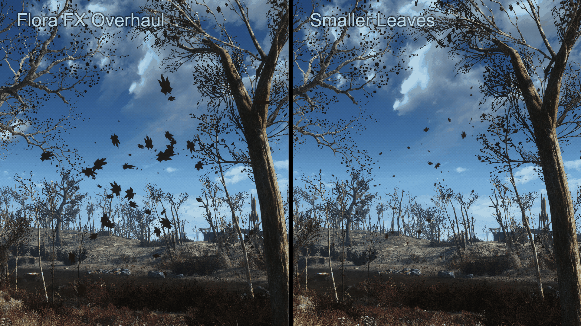 Flora Overhaul (Smaller Leaves Optimized) - Fallout 4 Mod Download