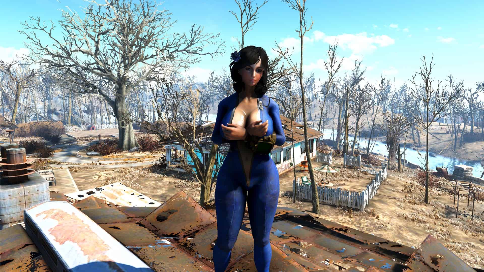 Fallout 4 Hair Physics