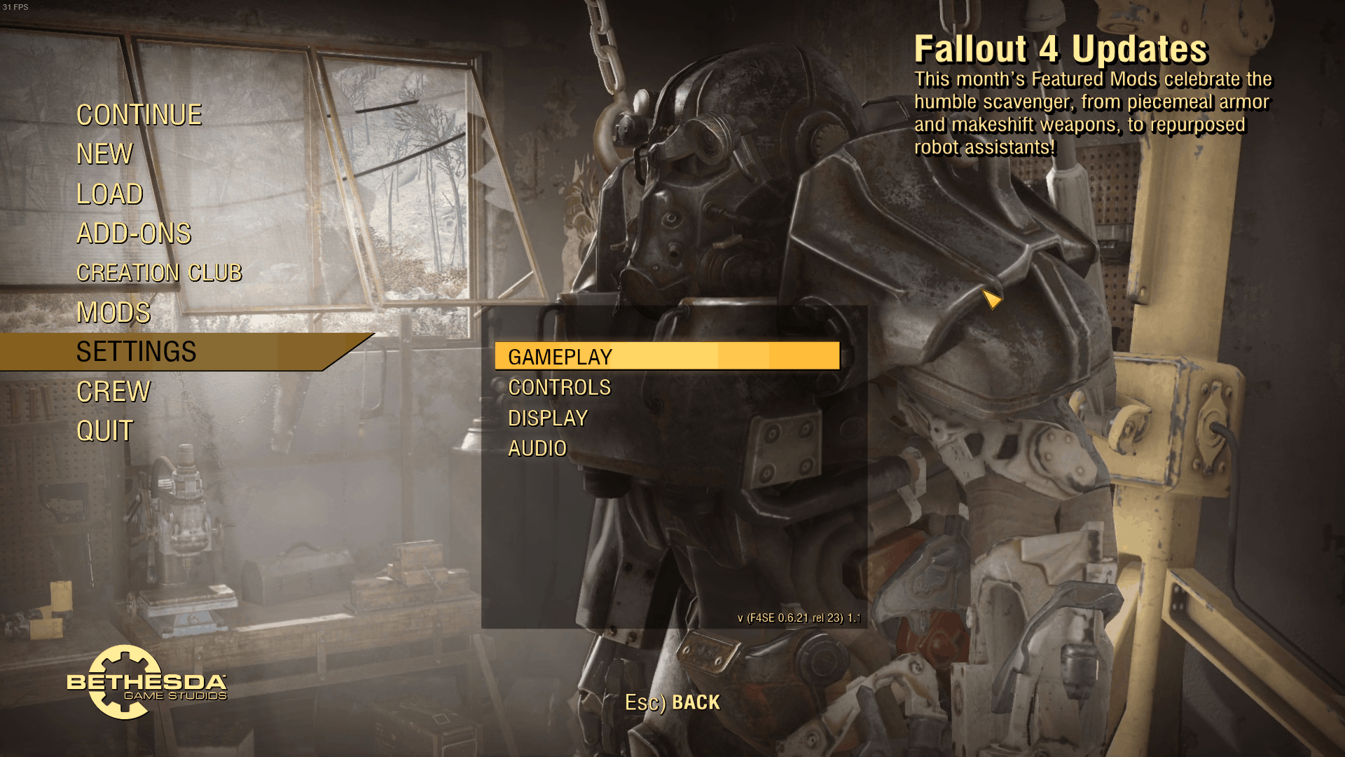 F76 Styled Main Menu (Fallout 76 menu) - Fallout 4 Mod Download