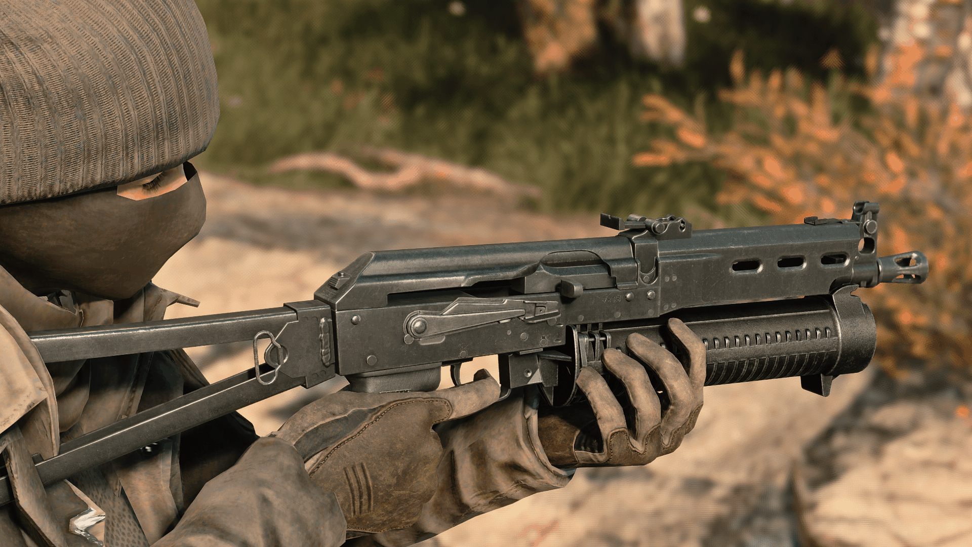Fallout 4 универсальная винтовка сайга 12 (116) фото