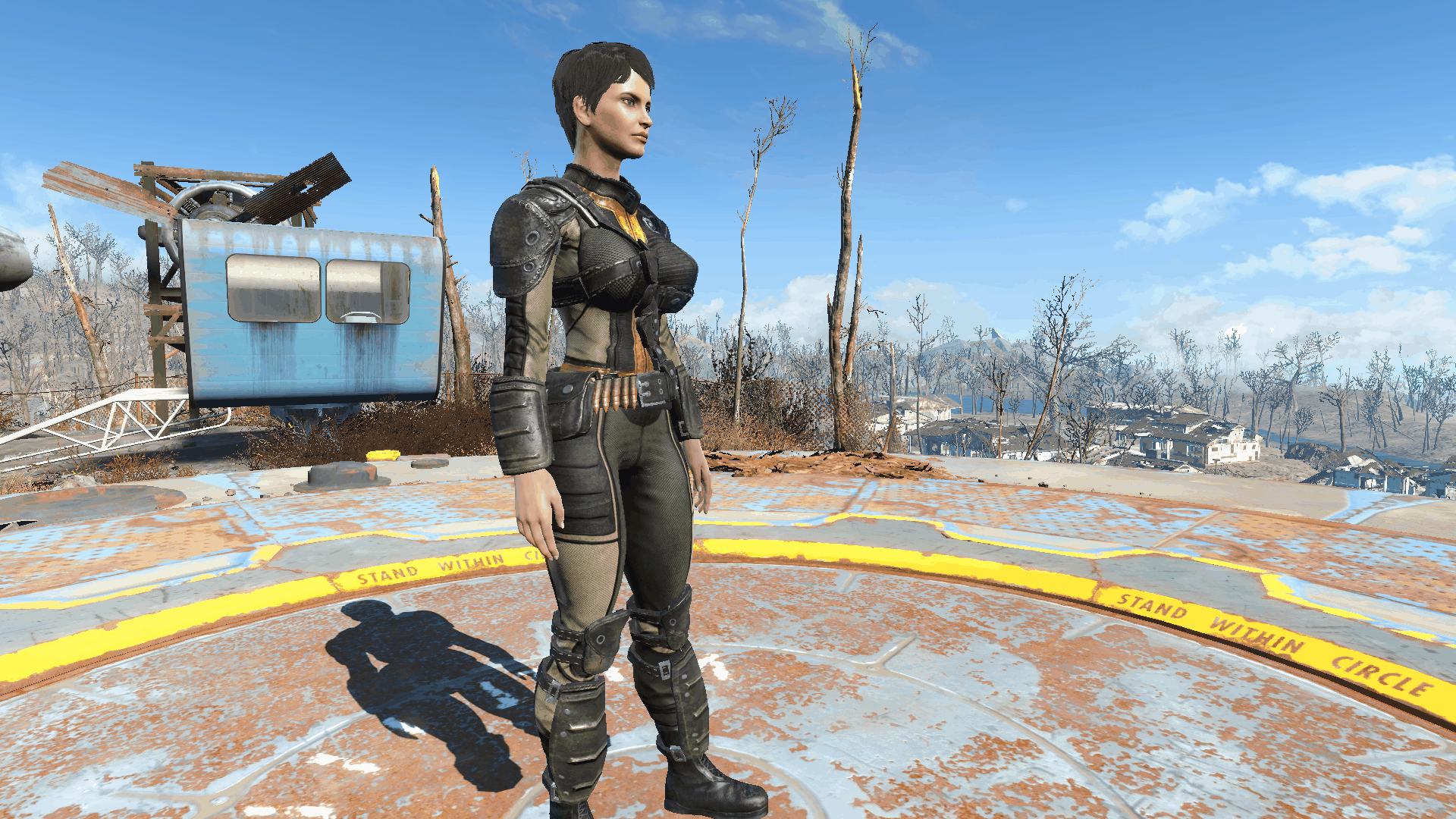 Fallout 4 cbbe vanilla outfit (120) фото