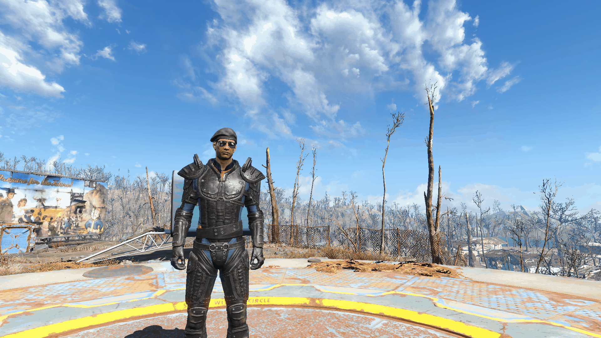 Fallout 4 vault suit with armor фото 29