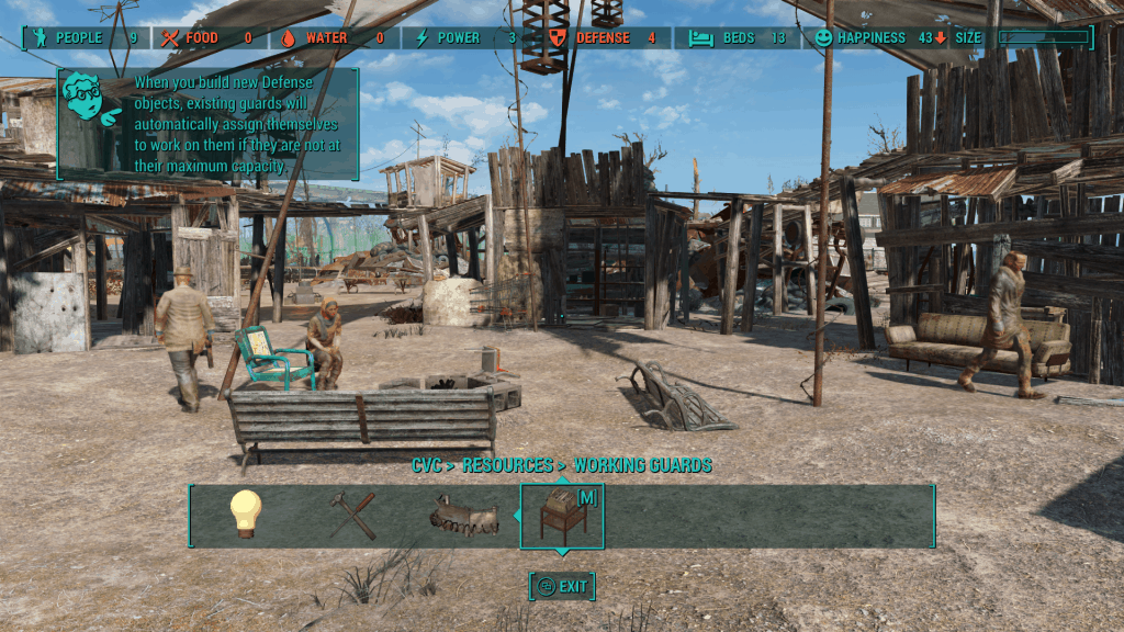 Easy City Downs Settlement and Player Home (2) Fallout 4 Mod