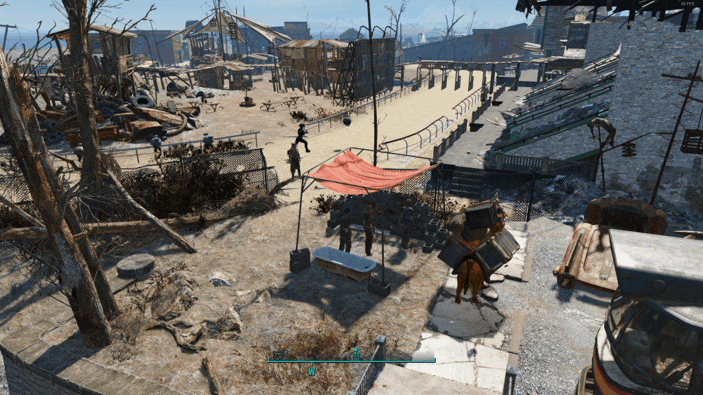 Easy City Downs Settlement and Player Home Fallout 4 Mod Download