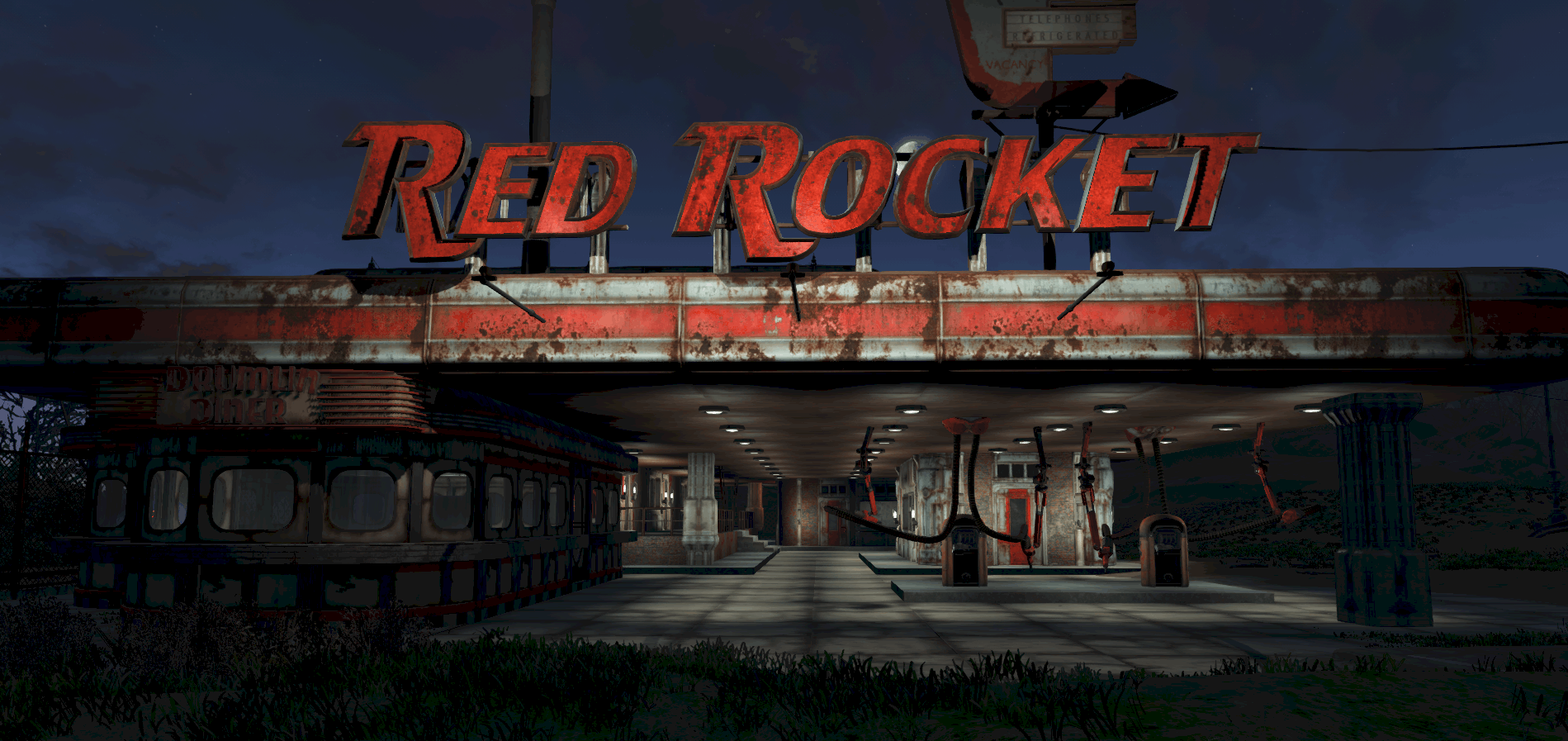 Red rocket fallout 4 3d model фото 16