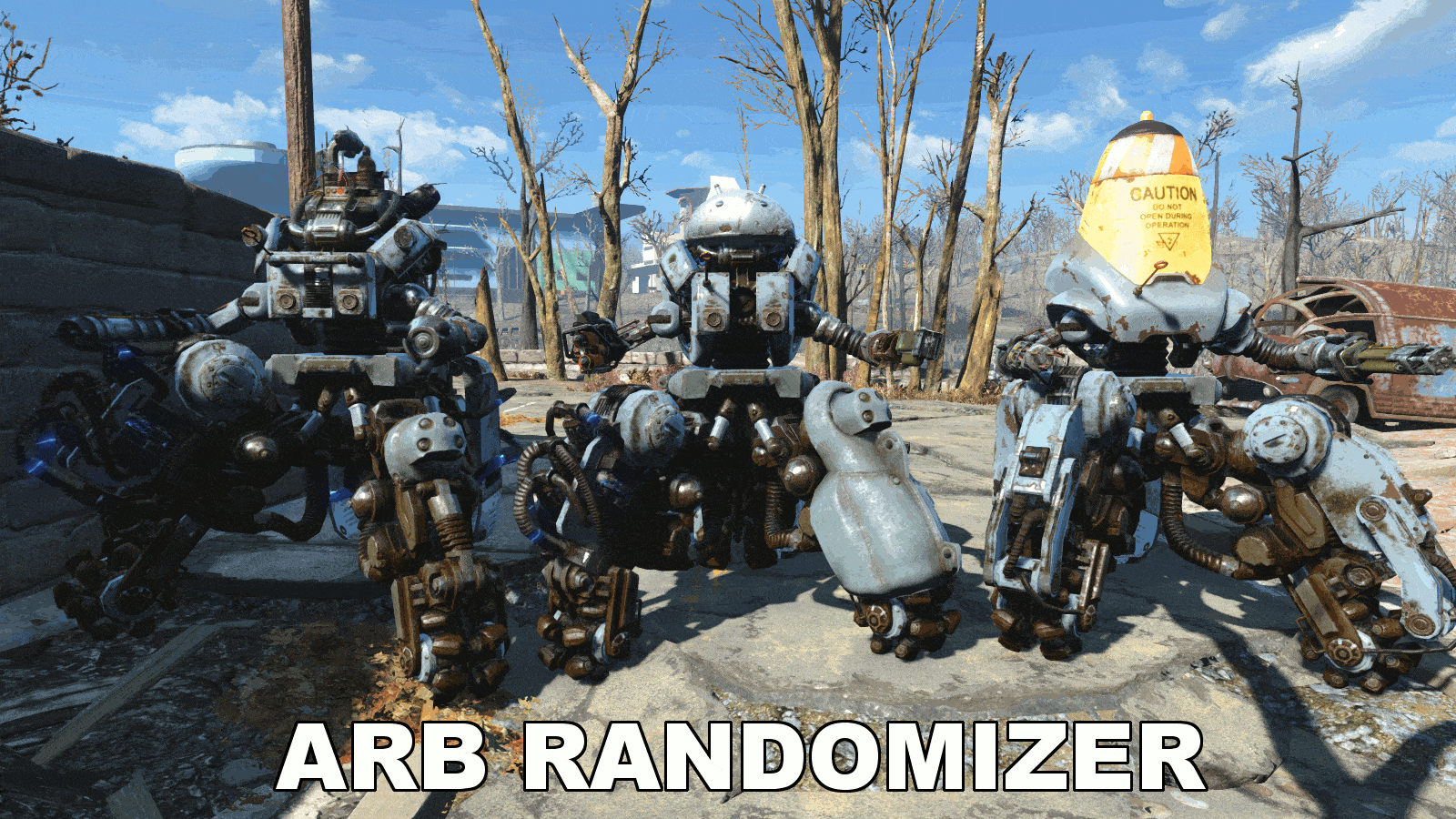 Fallout 4 automatron robot фото 91