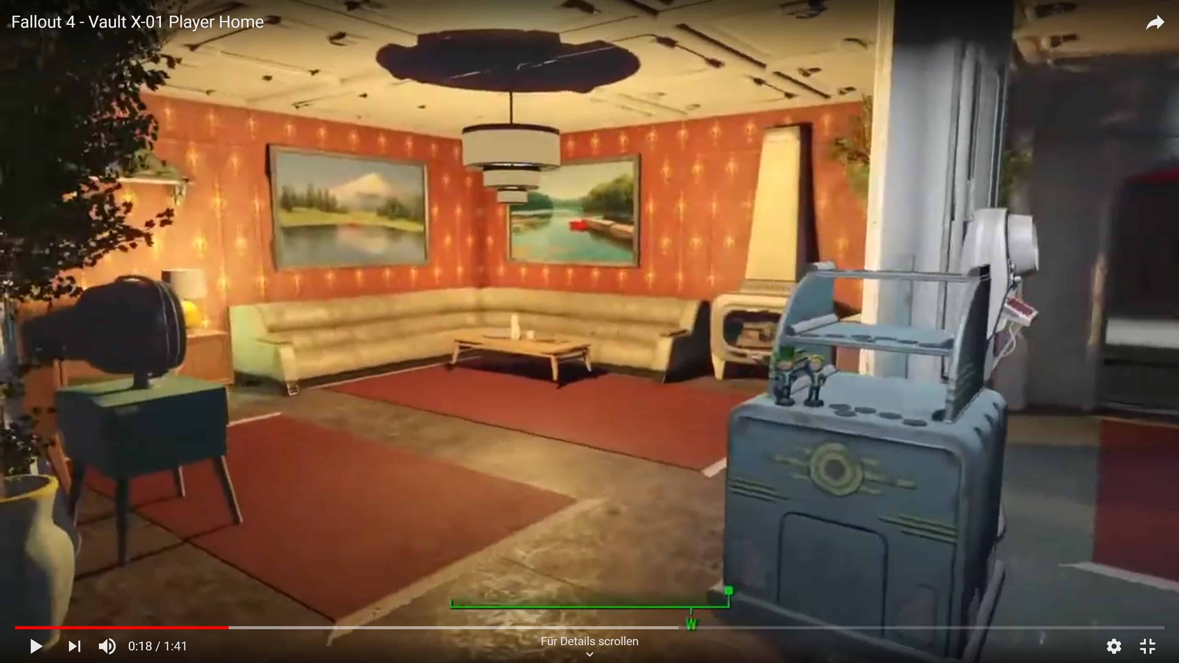Vault X-01 - Player Home - Fallout 4 Mod Download